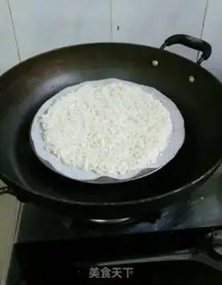 Make Tin paper and rice bones step 2