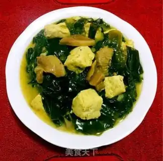 Make Five bouquets for tofu sea belts step 12