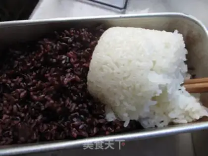 Make Black rice is a mess step 2