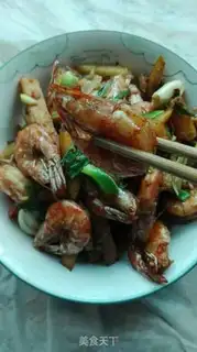 Make Spicy shrimp step 8