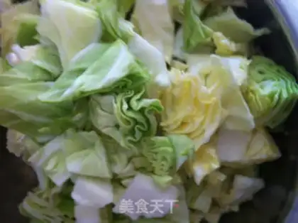 Make Soy cabbage step 0