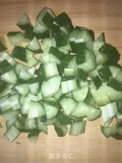 Make cucumbers, soybeans step 1