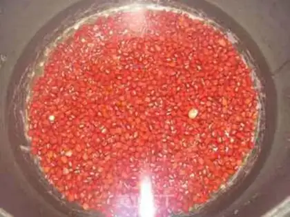 Make Simple honey beans step 1