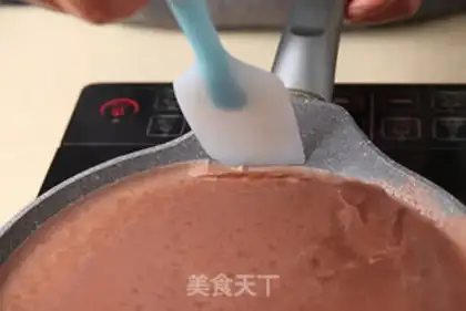 Make Chocolate latte step 6
