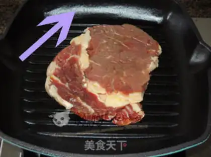 Make Grided steak step 2