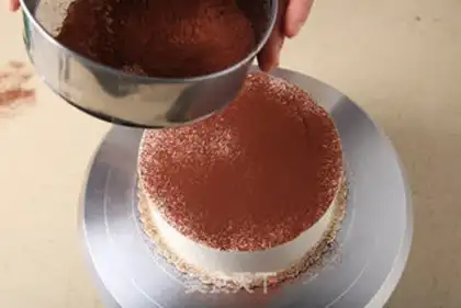 Make Chocolate latte step 11