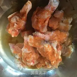 Make Homemade chicken leg step 2