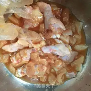 Make Homemade chicken leg step 3