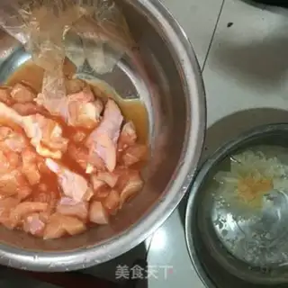 Make Homemade chicken leg step 4