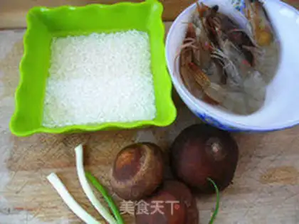 Make Shrimp congee step 0