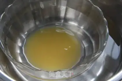 Make Orange steamed eggs step 2