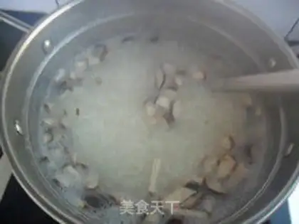 Make Shrimp congee step 6