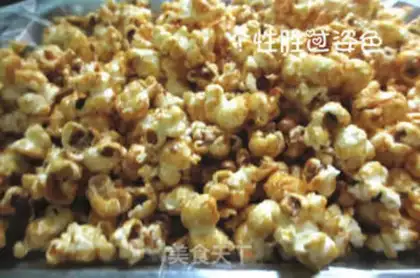 Make Caramel popcorn step 6