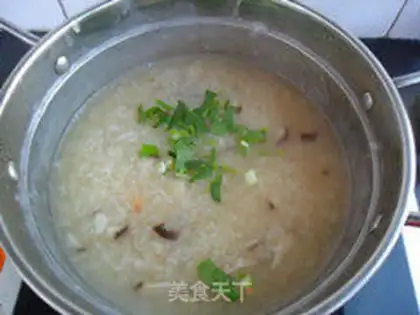 Make Shrimp congee step 10