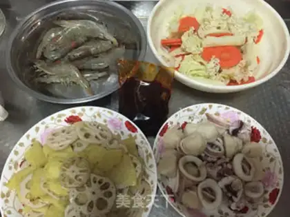 Make Spicy pot step 1