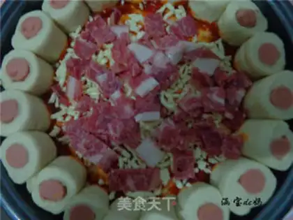 Make Baconside pizza step 17