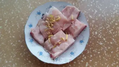 Make Red-burned fish step 1
