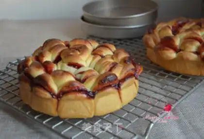 Make Plum sauce florist bread step 16