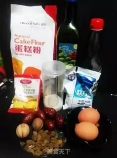 Make A sponge cake step 0