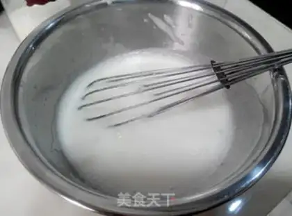 Make A sponge cake step 5