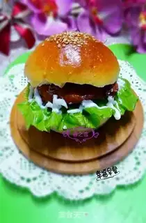 Make Homemade chicken leg burgers step 8