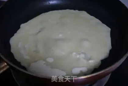Make Pancake fruit step 2