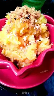 Make Sesame pine mashed potatoes step 3
