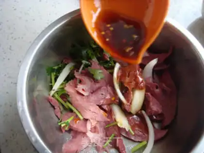 Make Spicy pig lungs step 4
