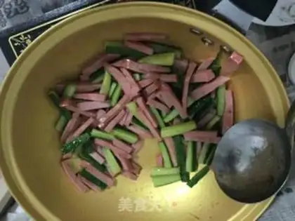 Make Cucumber ham step 2