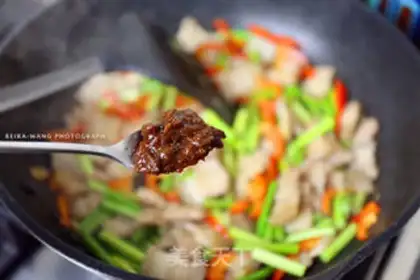 Make Soy little fried meat step 5