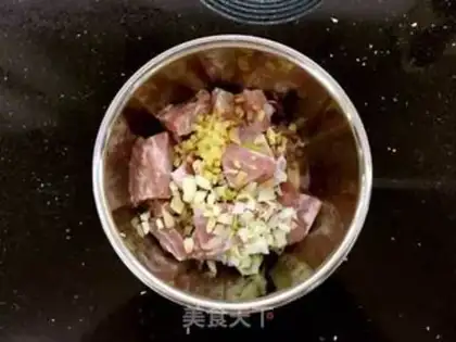 Make Rice evaporation ribs step 1