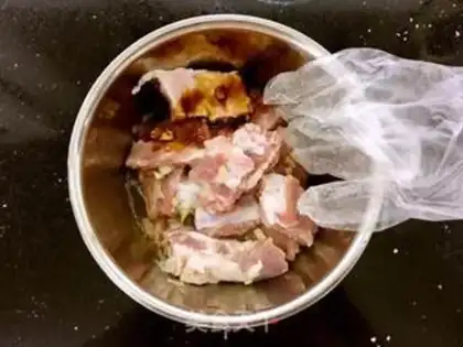 Make Rice evaporation ribs step 2