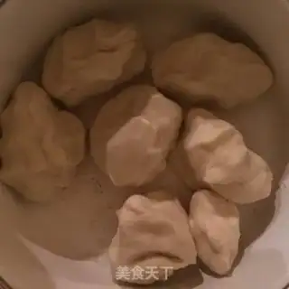 Make Plum meat buns step 4