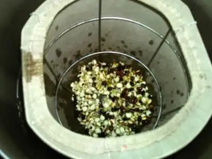 Make ♪ Racked rice, soybeans ♪ step 4