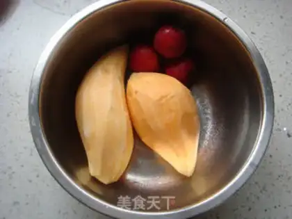 Make Potato Mountain water step 0