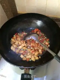 Make Five-coloured chicken step 6