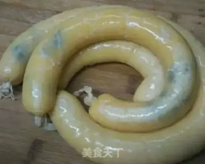 Make Egg intestines step 6