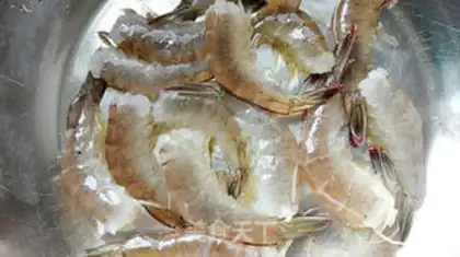 Make Seafood congee step 1