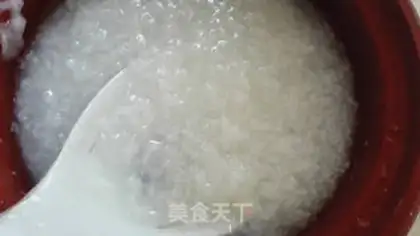 Make Seafood congee step 6