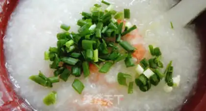 Make Seafood congee step 9