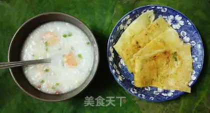 Make Seafood congee step 10