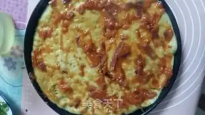 Make Chicken pizza step 7