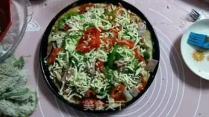 Make Chicken pizza step 10