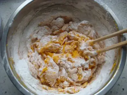 Make Pumpkin rice step 4