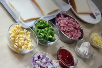 Make Toast pizza step 3