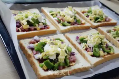 Make Toast pizza step 4