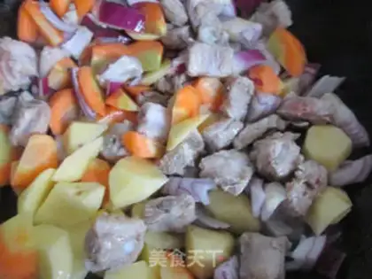 Make curry rice step 6