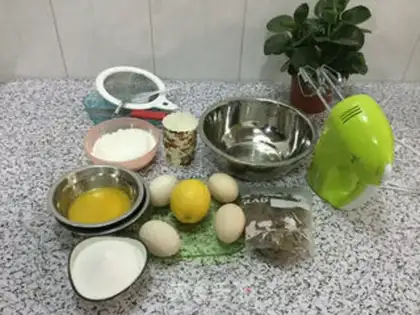 Make Lemon cake step 0