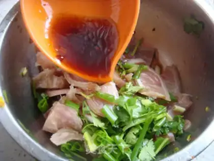 Make A cold pig roll step 3
