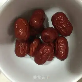 Make Red bean-tree oatmeal step 1